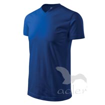 Adler Heavy V-neck T-shirt unisex 100% pamuk